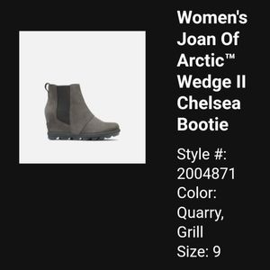 Joan of Arctic Wedge II Chelsea Bootie